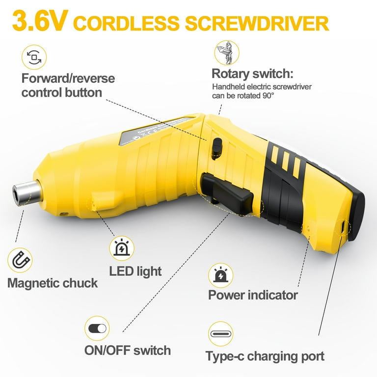 Hand powered screwdriver sale