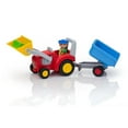 thumbnail image 3 of Playmobil 123 Tractor With Trailer Building Set 6964, 3 of 4