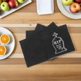 thumbnail image 3 of 20pcs Death To My Twenties Cocktail Napkins 20th Birthday Party Supplies Paper Rip To My 20s Birthday Decorations Tombstones Disposable Napkins Graves, 3 of 3