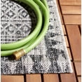 thumbnail image 4 of Safavieh Courtyard Amy Geometric Indoor/Outdoor Area Rug, Black/Beige, 5'3" x 7'7", 4 of 10