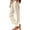 Beige, variant on EDFBUYKRS Female Women Pants Casual Womens Tall Pants 32 Inseam Womens Daily Elastic Waist Workout Trousers Solid Long Pants Loose Casual Pockets Trousers S