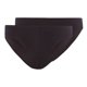 thumbnail image 1 of SKINY Slips para hombre, pack de 2 – slip brasileño, algodón stretch, single jersey Negro XL (X-Large), 1 of 5