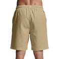 thumbnail image 5 of Mens Cargo Shorts Drawstring Elastic Waist Relaxed Fit Multi Pockets Stretch Casual Summer Outdoor Hiking Shorts,Sizes M-3XL, 5 of 5