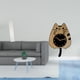 thumbnail image 2 of Pantalla De Lámpara Para Sala De Estar Con Adorno De Reloj De Pared De Gato, Reloj Colgante Silencioso Para Cocina, Oficina, Regalo De Inauguración De La Casa, Decoración Del Hogar, 2 of 8