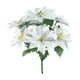 thumbnail image 2 of Flores artificiales | Ramo artificial para decoración del hogar | Arreglo floral de seda | Tallos florales artificiales realistas | Tallos decorativos de 31 cm de altura para jarrón | Centro de mesa, 2 of 7