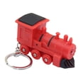 thumbnail image 3 of Llavero Led, juguete para niños, luz de sonido luminosa, Mini tren, llavero con dije, colgante de tren para niños, cumpleaños, adultos, amigos rojo, 3 of 8