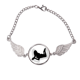 thumbnail image 1 of Mujer caliente y atractiva silueta Pulsera pulsera pulsera alas de ángel pulsera, 1 of 3