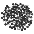 thumbnail image 2 of Pins de empuje decorativo de 200 piezas para el tablón de corcho Tachones de pulgar tableros de anuncios pequeños Pins de marcado Proyectos de bricolaje suministros de la oficina de suministros, 2 of 6