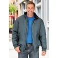 thumbnail image 3 of KingSize Men's Big & Tall Fleece-Lined Bomber Jacket, 3 of 6