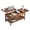 Rustic Brown, variant on Nalone Lift Top Coffee Table, Farmhouse Wooden Coffee Table with Storage, Center Table for Living Room, Adjustable Lift Up Coffee Table with Hidden Compartment & Open Shelf, Rustic Brown