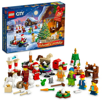 LEGO City 2022 Advent  60352 Building Toy Set (287 Pieces)
