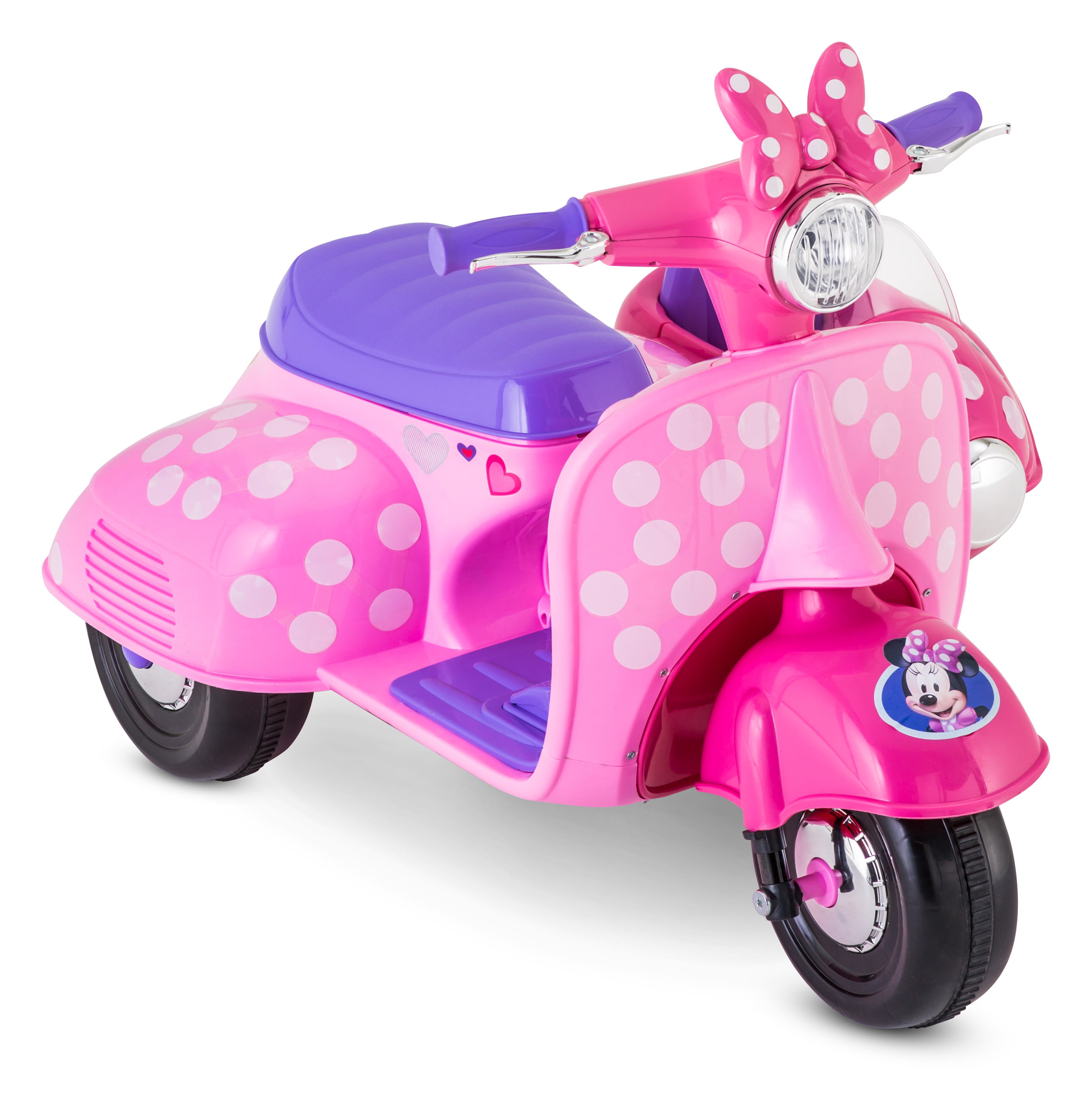 6 Volt Minnie Mouse Happy Helpers Scooter with Sidecar Ride On by Kid 