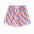 thumbnail image 2 of NIEWTR Girls Kids Cotton Shorts with Pockets Summer Elastic Waist Soft Breathable Home Play Pants 0-24Monthes 2T 3T 4T 5T 6T Shorts for Girls(A-Multicolour,2-3 Years), 2 of 5