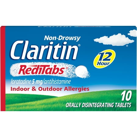 Claritin 12 Hour Non-Drowsy Allergy RediTabs, 5mg,