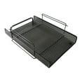 thumbnail image 4 of Artistic ART20002 Urban Collection 10 in. x 13.75 in. x 3.5 in. 1 Section Letter Size Files Punched Metal Letter Tray - Black, 4 of 4