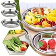 thumbnail image 4 of Stainless Steel Bowl Korean Kitchen Restaurant Dinner Soup Rice Bowl 5 Sizes, 4 of 8