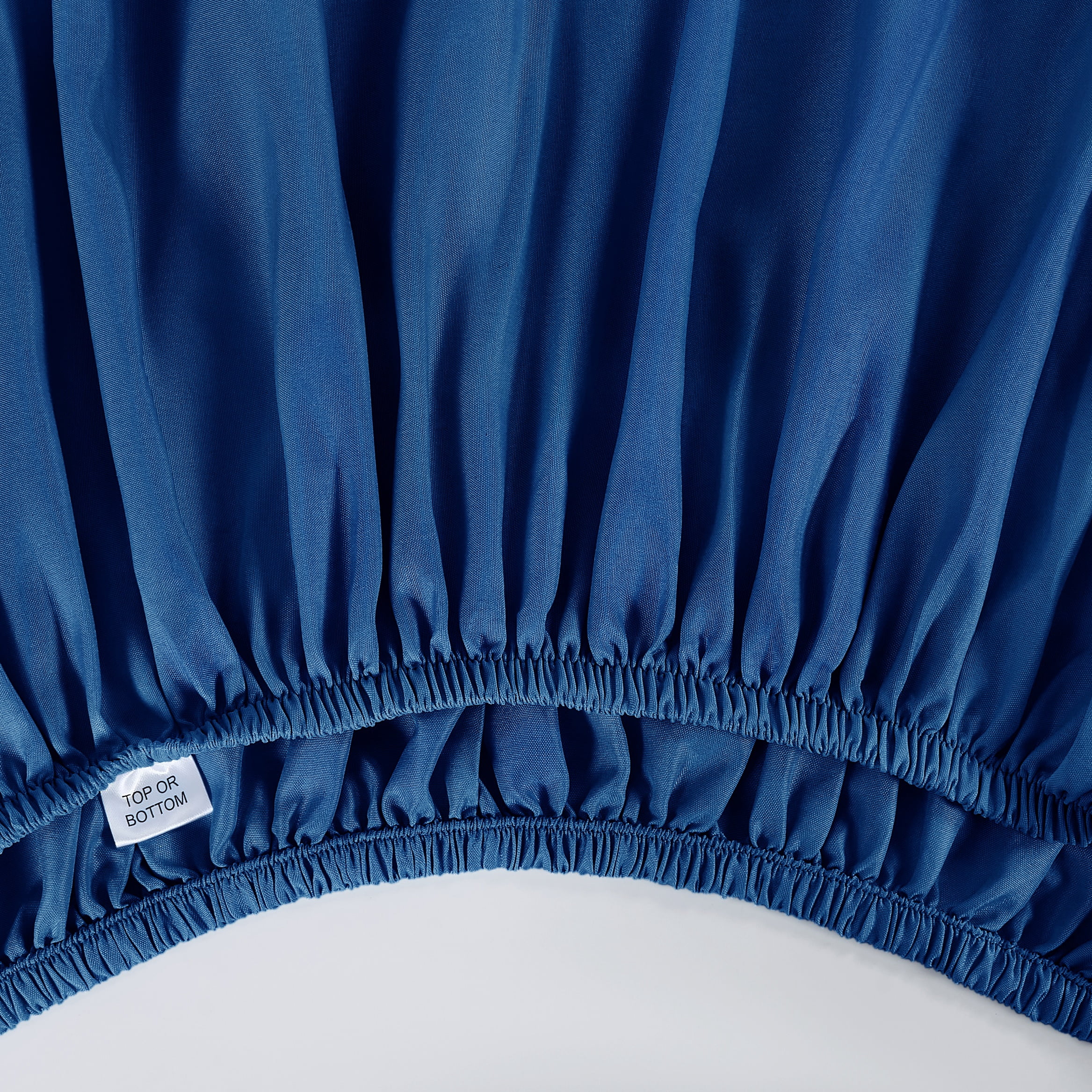 Mainstays Basic Value Microfiber Bed Sheet Set, Royal Blue, Full, 4 Piece