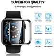 thumbnail image 4 of Protector de pantalla de vidrio templado para Apple Watch de 44 mm, paquete de 2, 4 of 8