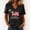 J6-Black, variant on Patriotic T Shirts for Women Short Sleeve V Neck Shirt American Flag Design T-Shirt 250 Years Of Freedom Cross Patriotic Tee,Navy 3XL