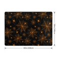 thumbnail image 2 of Area Rugs For Living Room Decor - Halloween orange Spiderweb Creative Soft Anti Slip Throw Washable Rugs 5x7 For Bedroom, Indoor Carpet For Bedroom Living Room 80x58In, 2 of 7