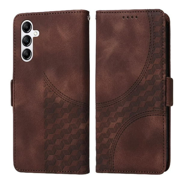 Funda GANGXUN para Samsung Galaxy A14 5G con diseño acolchado elegante, cuero PU, protección total y ajuste preciso