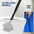 thumbnail image 2 of NSTB Adult Toilet Brush & Plunger Set, Self-Closing, 1 Count, 1 Pack, 2 of 4