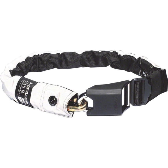 Hiplok Gold Chain Lock, 10mm x 85cm, Superbright