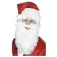 thumbnail image 1 of Smiffys Mens Economy Santa Claus Fake Beard, 1 of 2