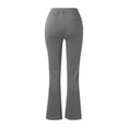 thumbnail image 4 of Bogo Yoga Pants Women Flare With Pockets Women Casual Pants Tall Sweatpants Women Cotton Straight Leg Pants For Women Casual Plus Size Work, 4 of 5
