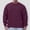 #Wine, variant on DPTALR George Fashionable Men's Solid Color Long Sleeve Round-Neck Blouses Shirts,Navy,Big and Tall Men S