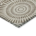 thumbnail image 4 of Addison Rugs Chantille Indoor/Outdoor Transitional Circles Brown Washable Rectangle Rug, 8' x 10', 4 of 6