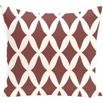 Simply Daisy 16" x 16" Lattice Kravitz Geometric Print Pillow