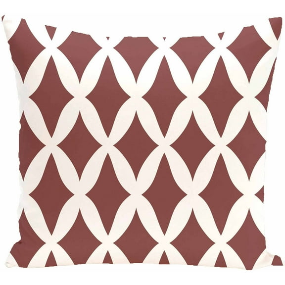 Simply Daisy 16" x 16" Lattice Kravitz Geometric Print Pillow