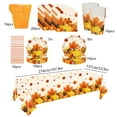 thumbnail image 2 of NWOKYZGH Fall Party Dinnerware Set Thanksgiving Maple Leaves Dinnerware Set Include Paper Plates Cups Cutlery Napkins Tablecloth for Fall Autumn Harvest Party Supplies, Serves 16 Guests, 2 of 6