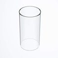 thumbnail image 1 of Large Size Hurricane Candle Holder Glass, Glass Cylinder Open Both Ends, Open Ended Hurricane, Glass Lamp Shade Replacement (3" Wide x 5" Tall) Multiple Specifications, 1 of 1
