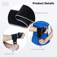 thumbnail image 3 of Muñequera deportiva elástica, 1 par de muñequeras ajustables, muñequera deportiva, 3 of 5