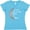 Aqua, variant on Inktastic I Love You to the Moon & Back. Women's V-Neck T-Shirt