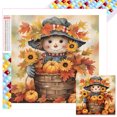 thumbnail image 1 of Kit Con Cuentas Cuadradas 5D DIY Del 35x35cm, 1 of 9