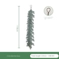 thumbnail image 5 of Fashion Green Holiday Indoor Mantle Decoration Christmas Garlands Norfolk Pine Garland Artificial Faux Greenery Garland 8, 5 of 8