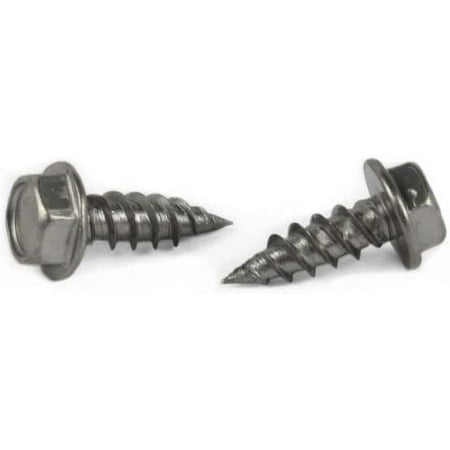 

X 1 Self-Piercing Screws/Unslotted/Hex Washer Head (1/4 AF) / Steel/Zinc / 4 000 Pc. Carton