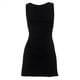 thumbnail image 1 of Vestido Corto de Verano para Mujer, Corte A, Sin Mangas, Cuello , para Fiestas en Clubes y Clubes. Negro M, 1 of 10