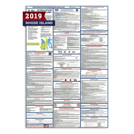 2019 Rhode Island State and Federal Labor Law Poster