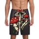 thumbnail image 1 of Fotbe Red Mushrooms Pantalones Cortos de Pijama para Hombre, Ropa de Dormir, Pantalones de Pijama Cortos para Hombre-Small, 1 of 6