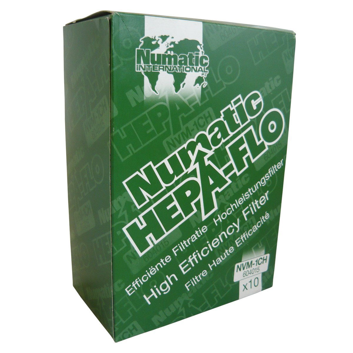 Numatic Hepaflo High-Efficiency Filter Large Capacity Henry Cleaner Bags 10 Pack 