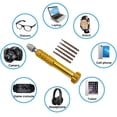 thumbnail image 4 of LIKEM 5 In 1 Torx Screwdriver Set Yellow Precision Repair Tool Kit for Phones, 4 of 9
