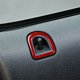 thumbnail image 2 of Cubierta de Embellecedor de Marco de Botón de Cerradura de Puerta de Coche para 2009 2010 2011 2012 2013 Coche Accesorios, fibra roja, 2 of 5