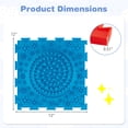thumbnail image 3 of Gymax 6PCS Sensory Mats w/Rich Colors & Raised Patterns Game Mats for Kids & Adults Multicolor, 3 of 10