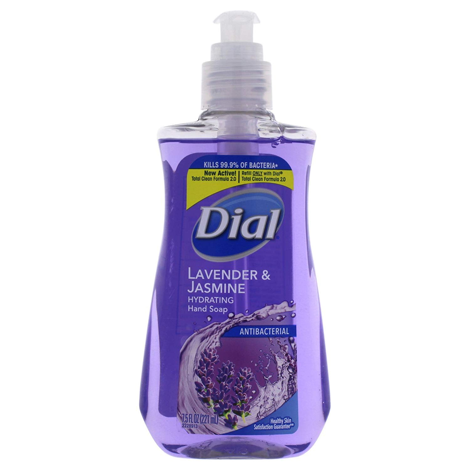 Dial Antibacterial Liquid Hand Soap, Lavender & Twilight Jasmine, 7.5