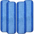 thumbnail image 1 of Microfiber Cleaning Pads Compatible with Bona Mops, 18 Inch - Washable & Reusable, 1 of 8