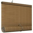 thumbnail image 2 of Oval Cordless Light Filtering Window Blinds Roller Shades 30"W x 72"L, Woodtone, 2 of 2